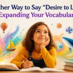 another way to say desire to learn