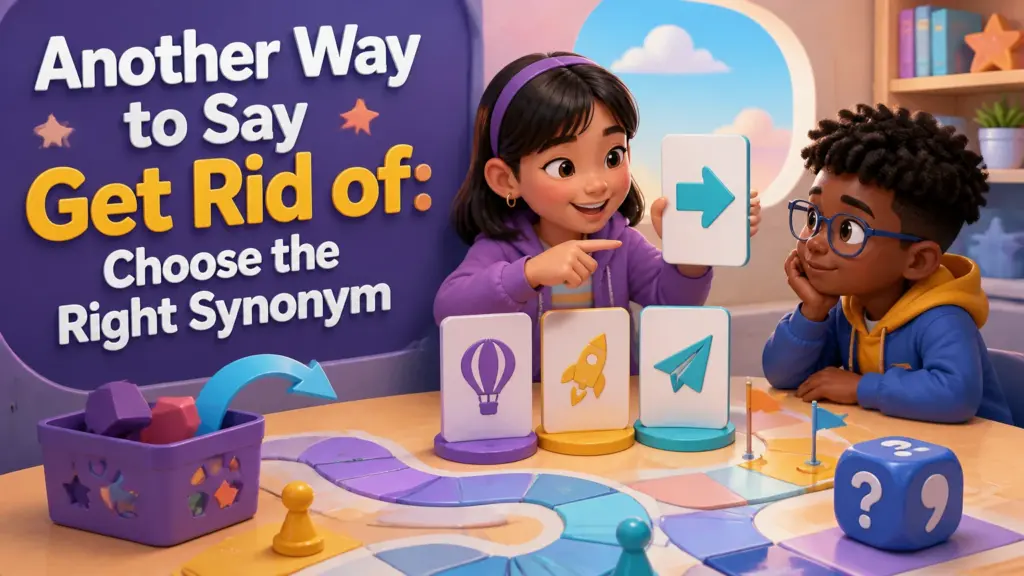 another way to say get rid of