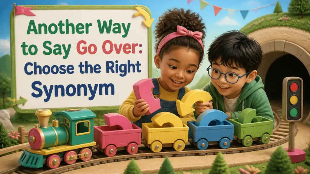 another way to say go over