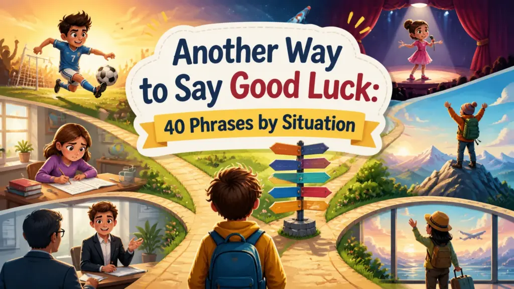another way to say good luck