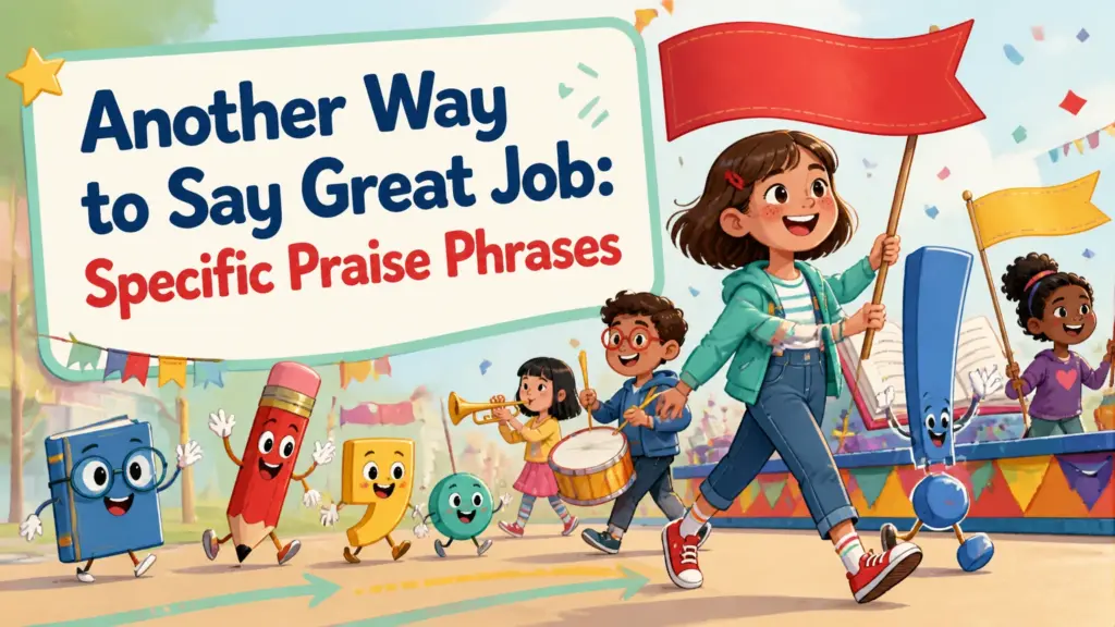 another way to say great job