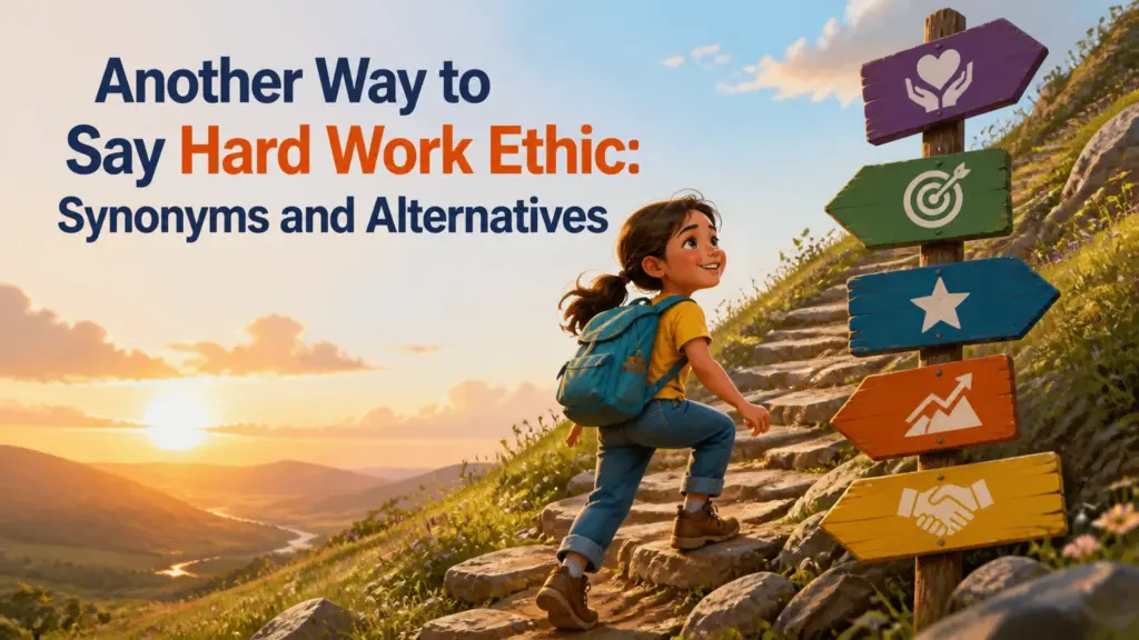 another way to say hard work ethic