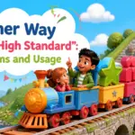 another way to say high standard
