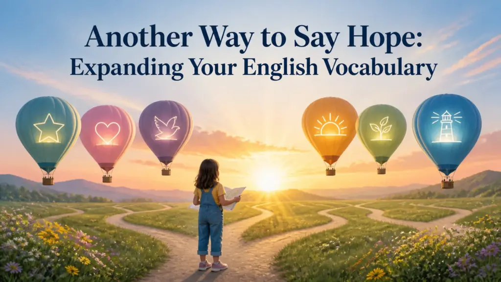 another way to say hope