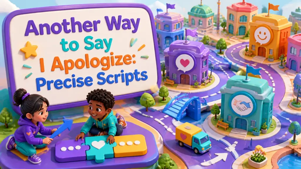 another way to say i apologize