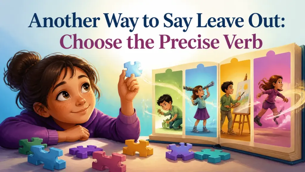 another way to say leave out