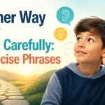 another way to say listen carefully
