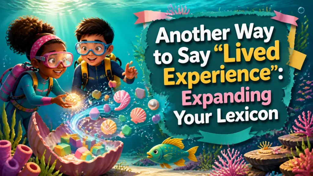 another way to say lived experience