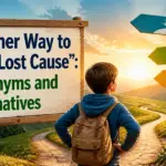 another way to say lost cause