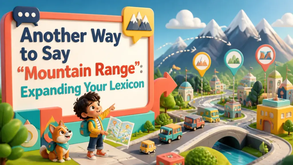 another way to say mountain range