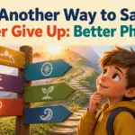 another way to say never give up 2