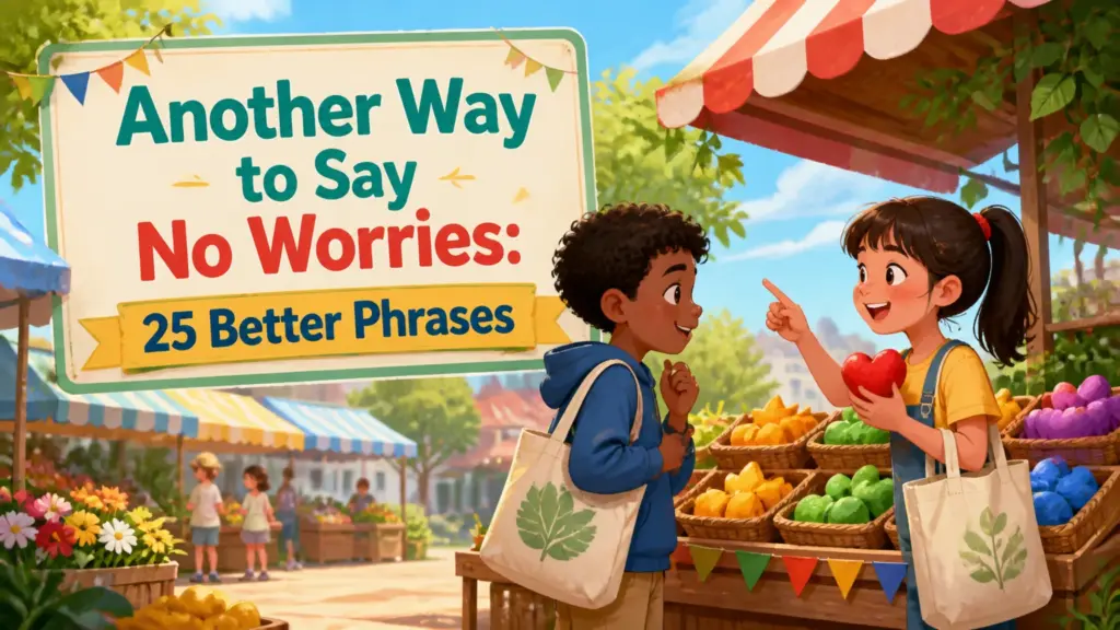 another way to say no worries