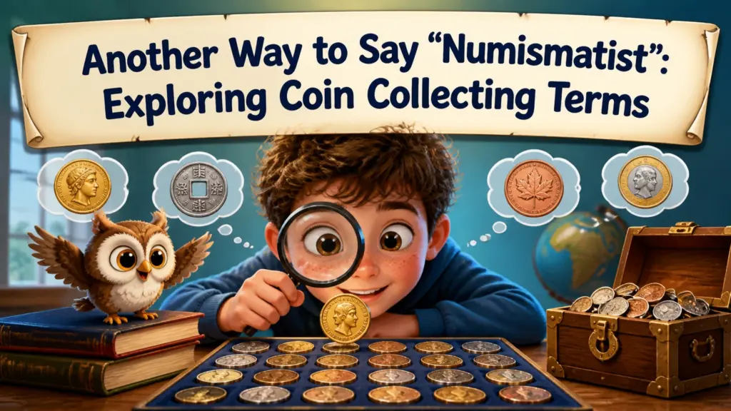 another way to say numismatist