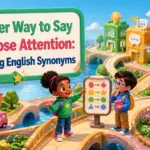 another way to say pay close attention