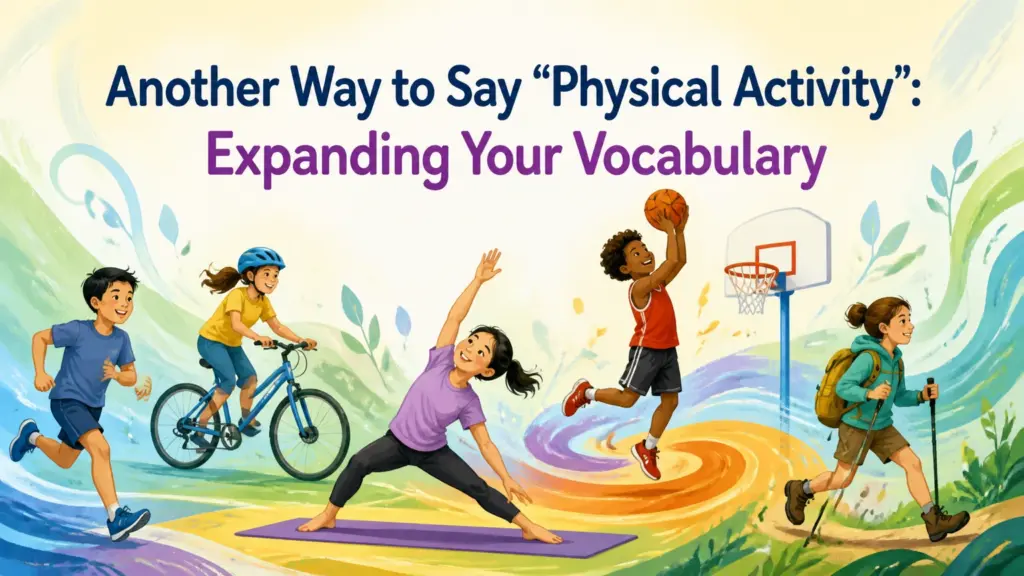 another way to say physical activity