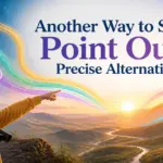 another way to say point out 2