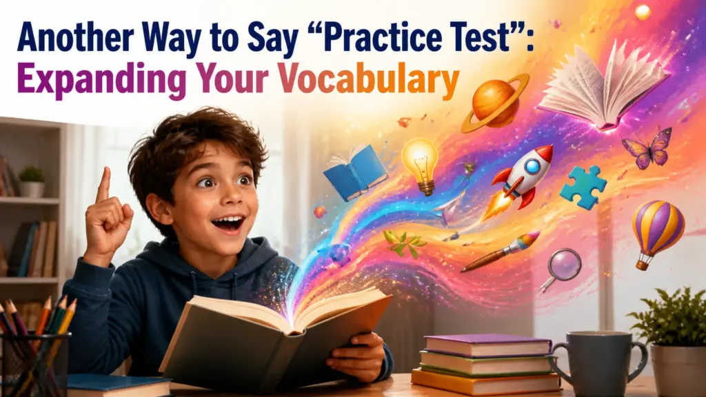 another way to say practice test