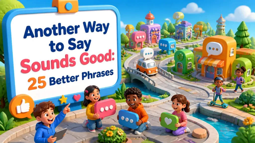 another way to say sounds good