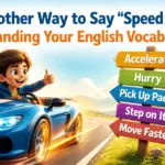 another way to say speed up