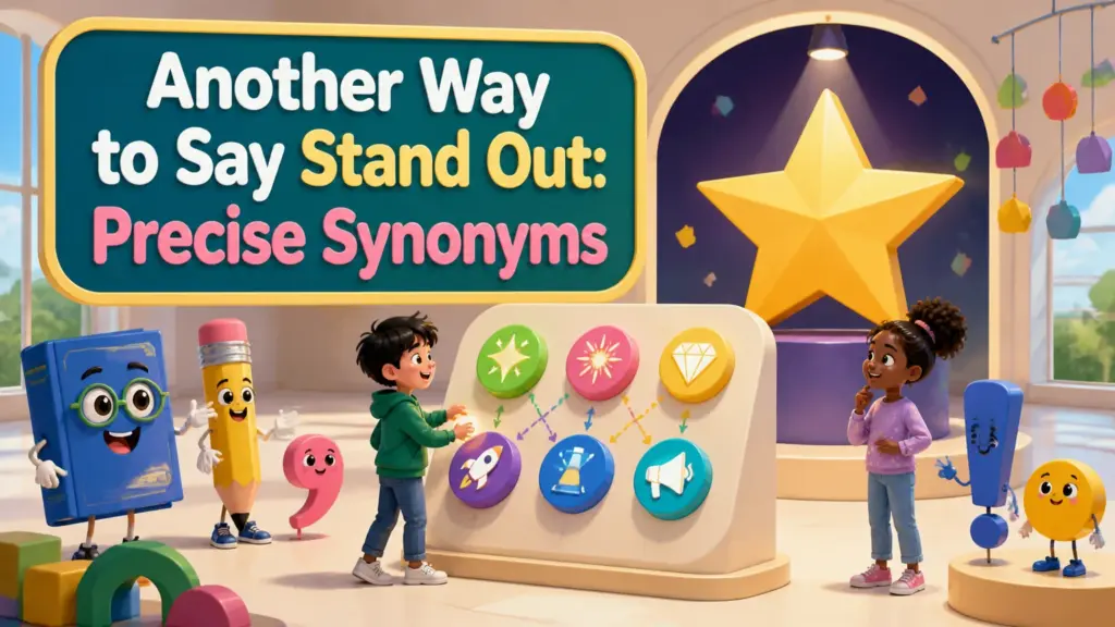 another way to say stand out