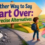 another way to say start over 2