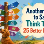 another way to say think twice