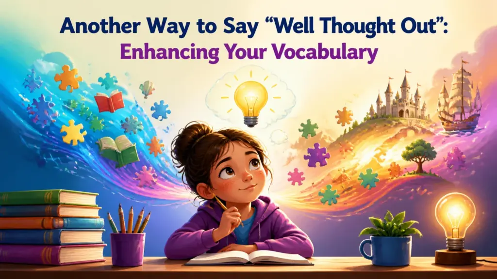 another way to say well thought out