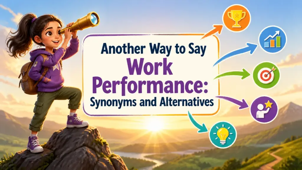 another way to say work performance