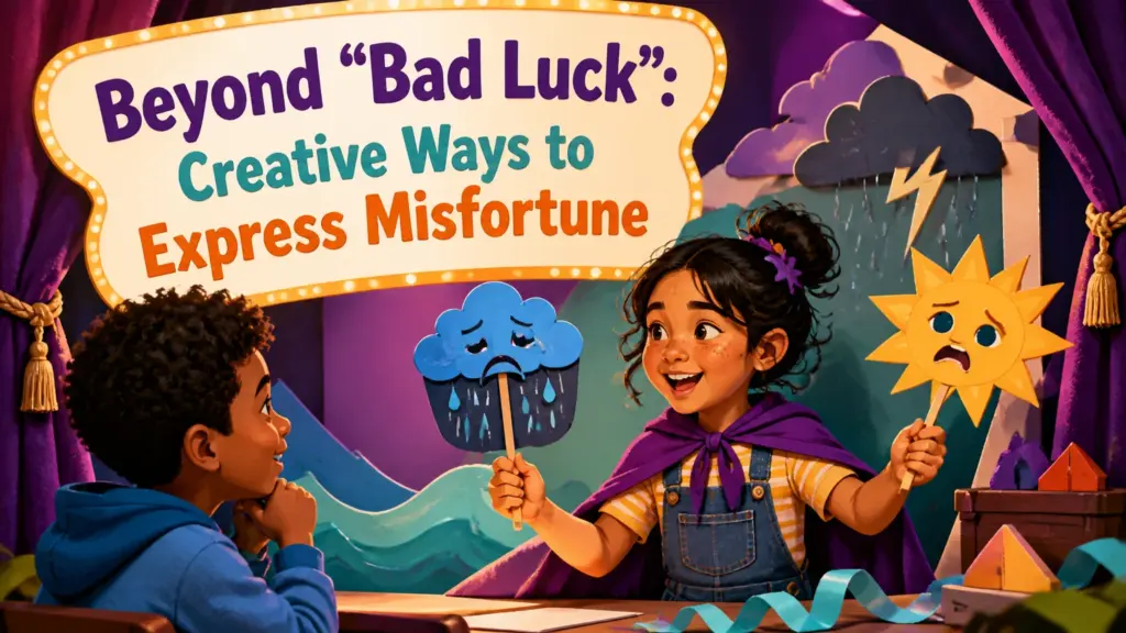 another way to say bad luck