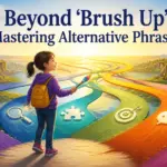 another way to say brush up