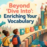 another way to say dive into