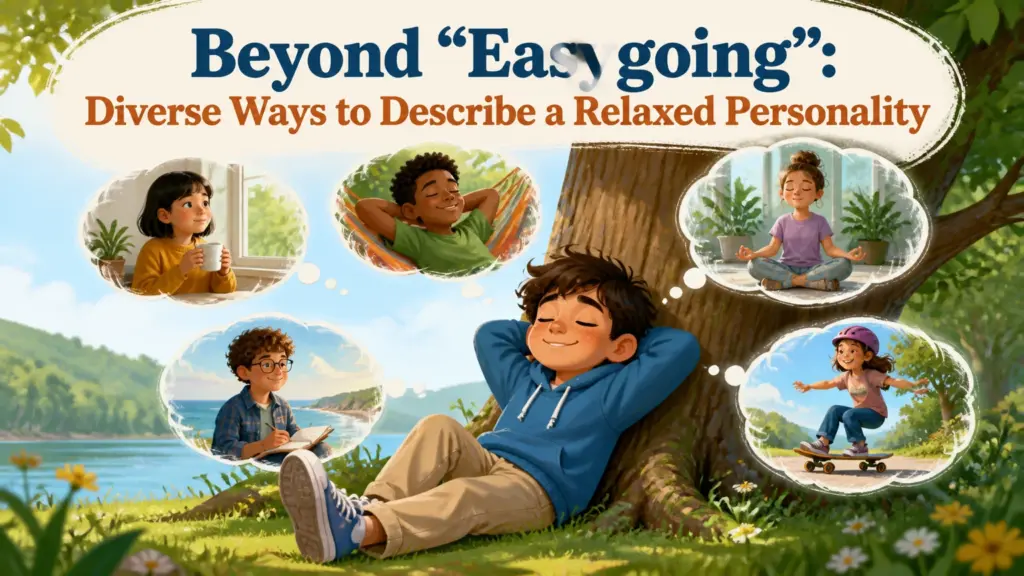 another way to say easy going