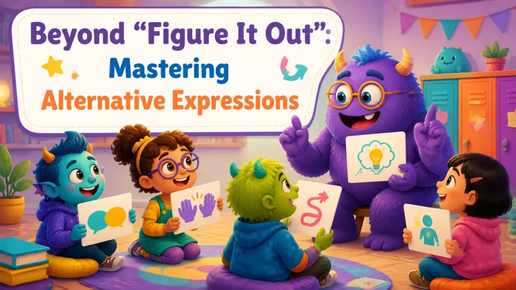 another way to say figure it out