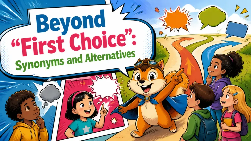 another way to say first choice
