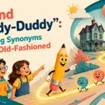 another way to say fuddy duddy