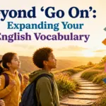 another way to say go on