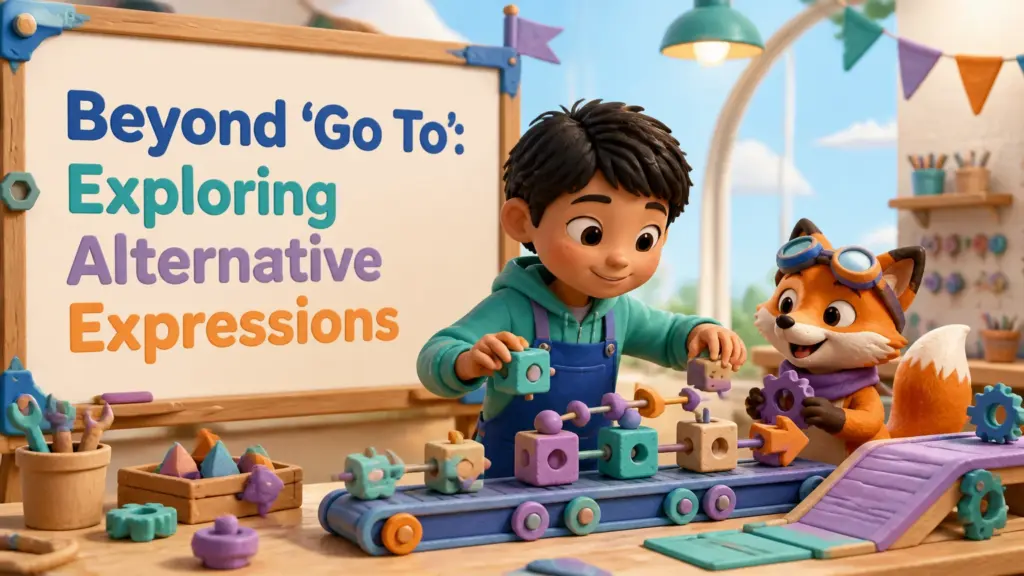 another way to say go to