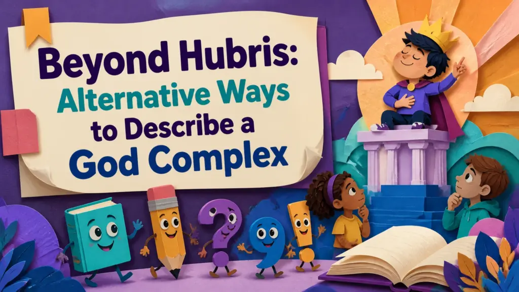 another way to say god complex