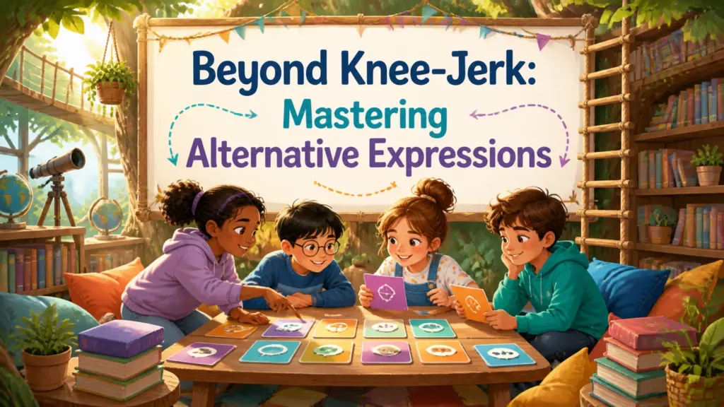 another way to say knee jerk reaction