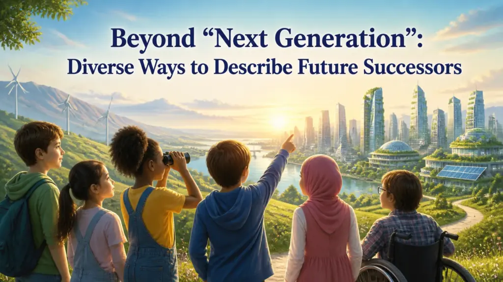 another way to say next generation