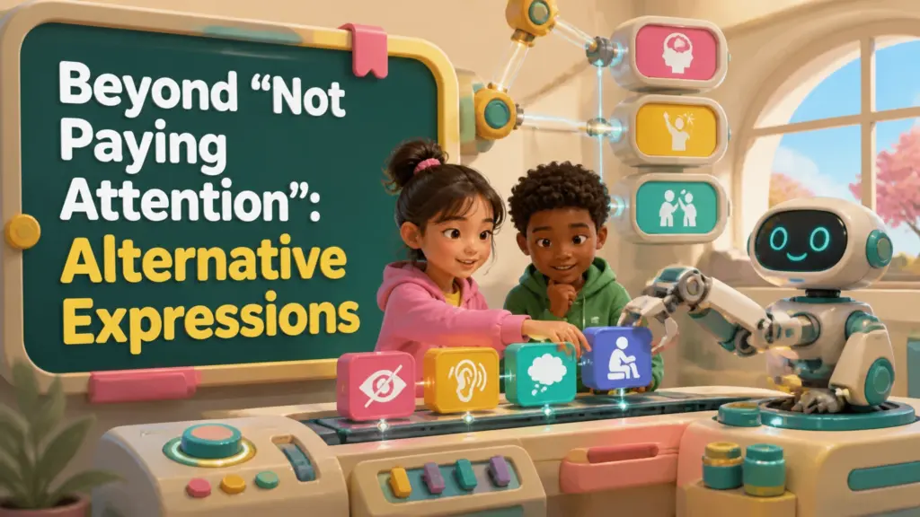 another way to say not paying attention