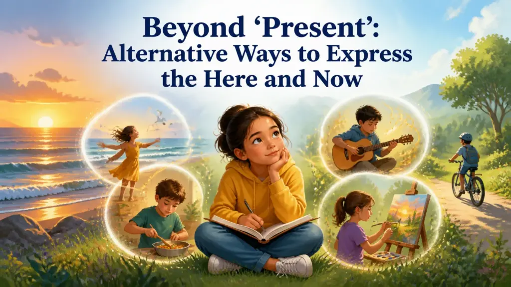 another way to say present
