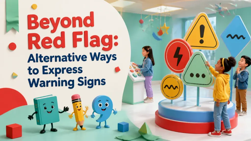 another way to say red flag