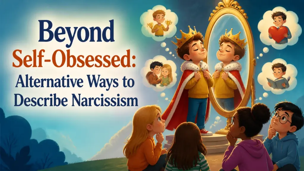 another way to say self obsessed