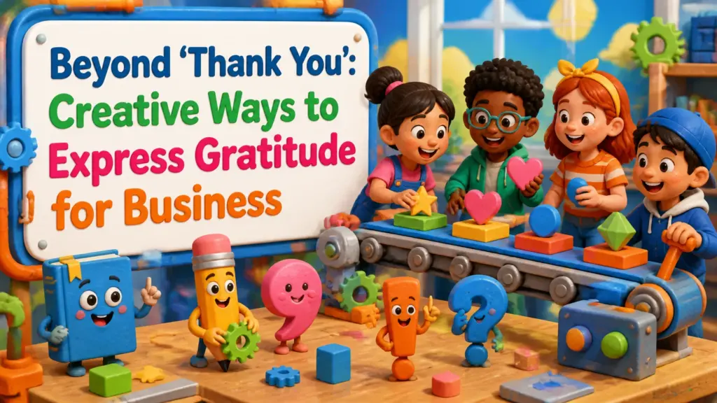 another way to say thank you for your business