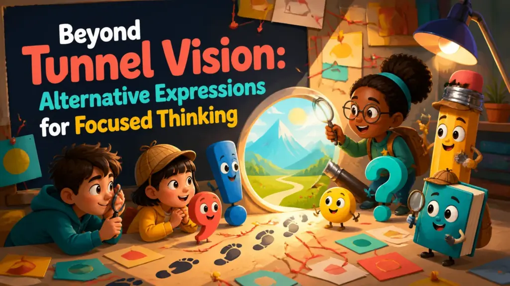 another way to say tunnel vision