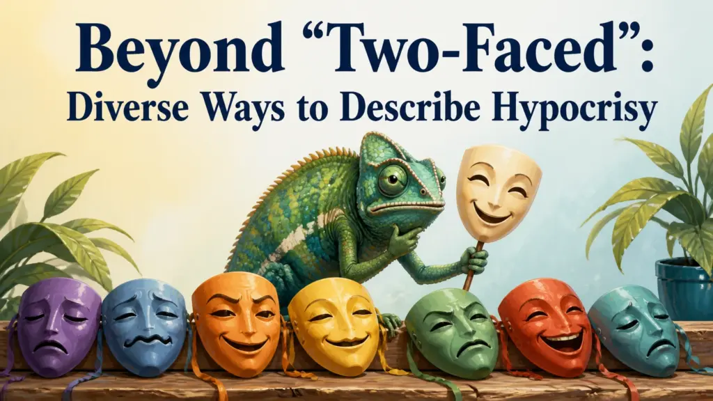 another way to say two faced
