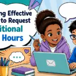 how to ask for more hours at work email examples