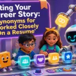whats a synonym for worked closely on a resume