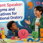 another way to say eloquent speaker